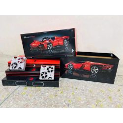 818 98282 ZHEGAO 00888 non  XE BÁN KEM bộ đồ chơi xếp lắp ráp ghép mô hình FOOD SNACKS ICE CREAM TRUCK 593 khối