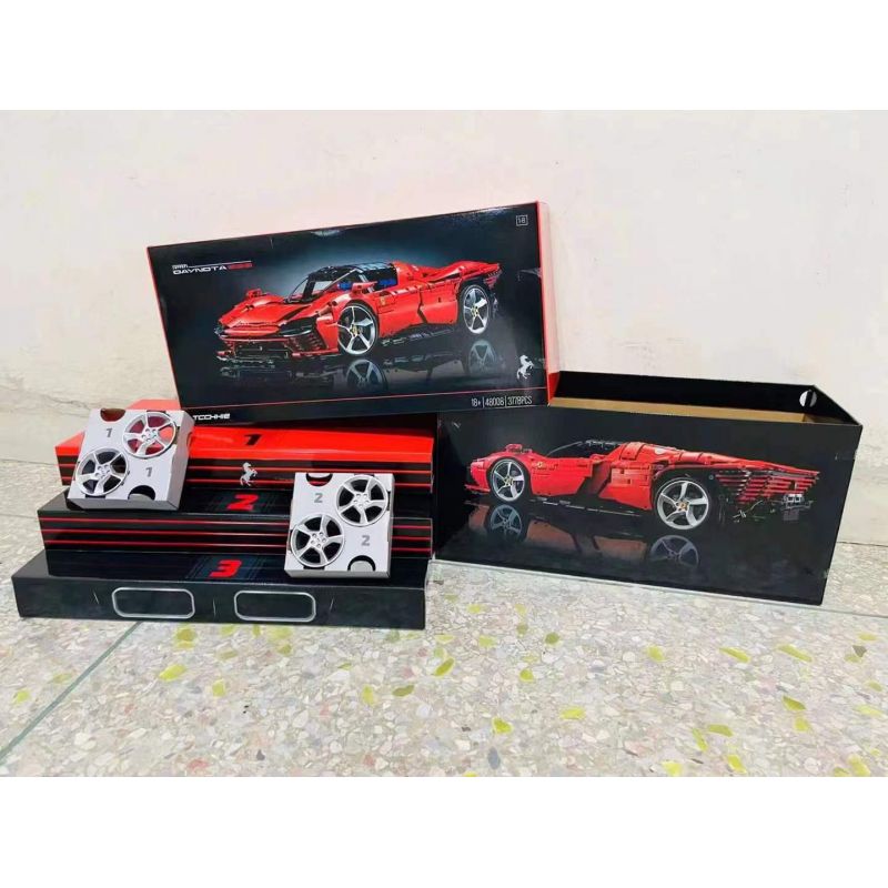 818 98282 ZHEGAO 00888 non  XE BÁN KEM bộ đồ chơi xếp lắp ráp ghép mô hình FOOD SNACKS ICE CREAM TRUCK 593 khối