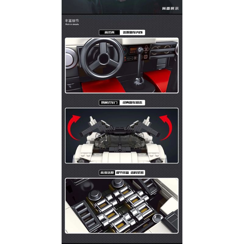 MouldKing 10016 Mould King 10016 non  THẦN CHIẾN TRANH bộ đồ chơi xếp lắp ráp ghép mô hình Creator Expert AS-VALKYRIE Chuyên Gia Sáng Tạo 1136 khối