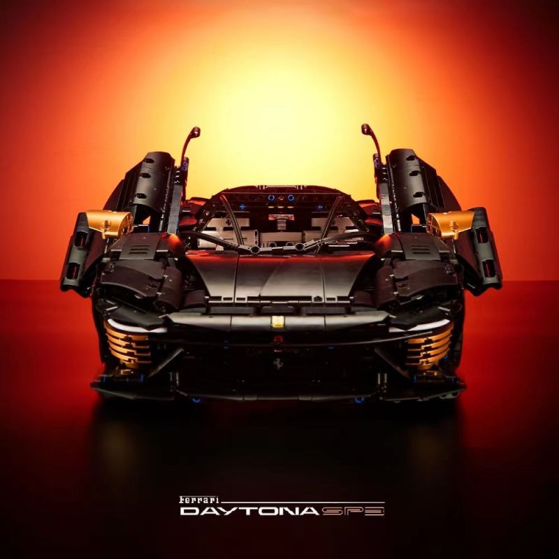 818 98282 ZHEGAO 00888 non  XE BÁN KEM bộ đồ chơi xếp lắp ráp ghép mô hình FOOD SNACKS ICE CREAM TRUCK 593 khối