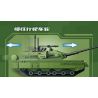 GUDI 20401 non  VŨ KHÍ QUÂN SỰ HẠNG NẶNG XE TĂNG CHIẾN ĐẤU CHỦ LỰC TYPE 99 4 TỔ HỢP bộ đồ chơi xếp lắp ráp ghép mô hình Military Army Quân Sự Bộ Đội 925 khối