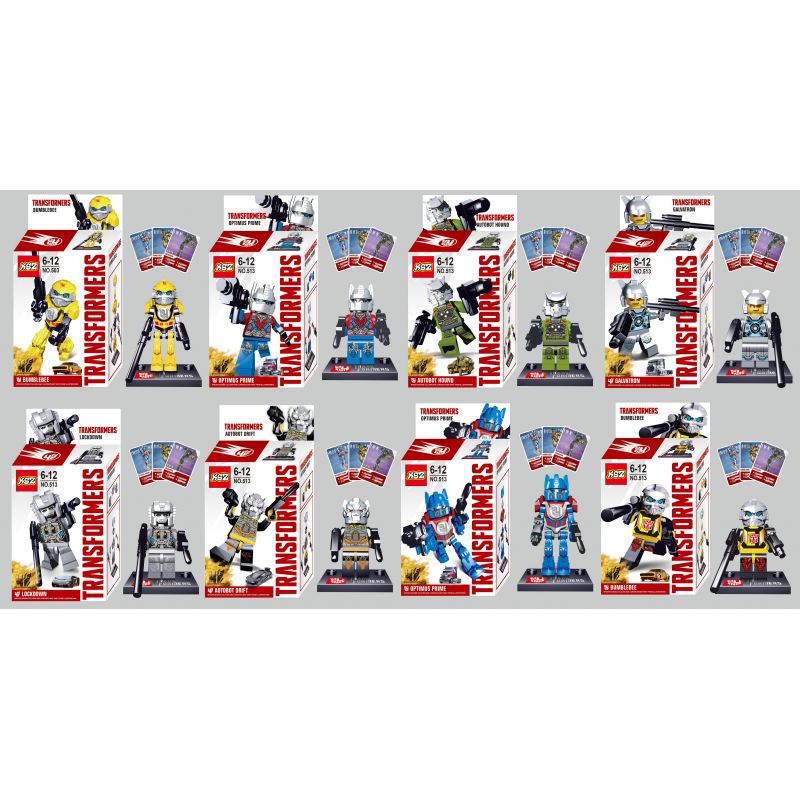 XSZ KSZ 513 non Lego MÁY BIẾN ÁP 8 ĐÔ LA bộ đồ chơi xếp lắp ráp ghép mô hình Transformers TRANSFOMERS Robot Đại Chiến Người Máy Biến Hình