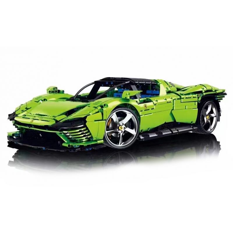 818 98282 ZHEGAO 00888 non  XE BÁN KEM bộ đồ chơi xếp lắp ráp ghép mô hình FOOD SNACKS ICE CREAM TRUCK 593 khối