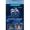 YICHAO 1213 non  TRẠM KHÔNG GIAN bộ đồ chơi xếp lắp ráp ghép mô hình SPACE STATION 565 khối