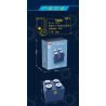 YICHAO 1213 non  TRẠM KHÔNG GIAN bộ đồ chơi xếp lắp ráp ghép mô hình SPACE STATION 565 khối