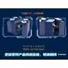 YICHAO 1213 non  TRẠM KHÔNG GIAN bộ đồ chơi xếp lắp ráp ghép mô hình SPACE STATION 565 khối