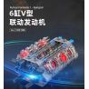 QIZHILE 103100 non  XE CÔNG THỨC 1 tỷ lệ 1:8 bộ đồ chơi xếp lắp ráp ghép mô hình  FUTRUE FORMULA 1 - GUNGNIR Kỹ Thuật Công Nghệ Cao Mô Hình Phương Tiện