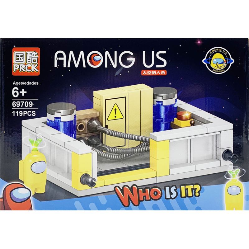 PRCK 69709 non Lego NGƯỜI SÓI KHÔNG GIAN bộ đồ chơi xếp lắp ráp ghép mô hình Movie & Game AMONG US Phim Và Trò Chơi 479 khối