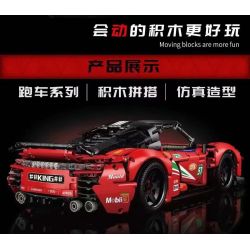 MouldKing 13176 Mould King 13176 non  PORSCHE 911 tỷ lệ 1:14 bộ đồ chơi xếp lắp ráp ghép mô hình  Kỹ Thuật Công Nghệ Cao Mô Hình Phương Tiện 1538 khối