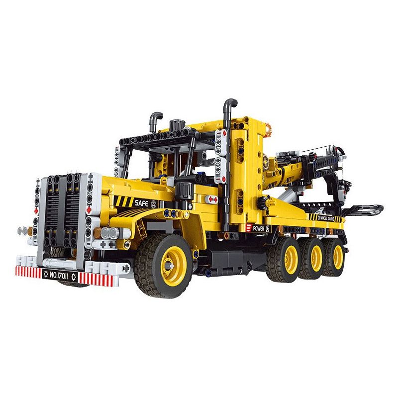 MouldKing 17011 Mould King 17011 REBRICKABLE MOC-43434 43434 MOC43434 non Lego TRAILER CON ĐƯỜNG MỸ (BỘ 42108) bộ đồ chơi xếp lắp ráp ghép mô hình Technic TOW TRUCK Kỹ Thuật Công Nghệ Cao Mô Hình Phương Tiện 1250 khối