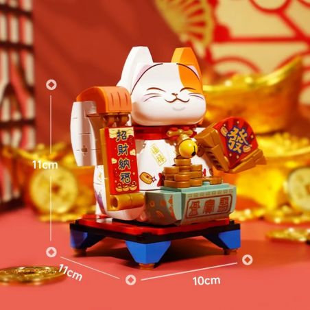 Enlighten K19902 19902 K19904 19904 Qman K19902 19902 K19904 19904 non  CHÀO MỪNG BẠN ĐẾN VỚI MỘT TÀI SẢN bộ đồ chơi xếp lắp ráp ghép mô hình Chinese Traditional Festivals Lễ Hội Cổ Truyền 245 khối