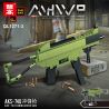 ZHEGAO QL1271-1 1271-1 QL1271-2 1271-2 QL1271-3 1271-3 QL1271-4 1271-4 non  MINI GUN 4 SUBUNTROL SÚNG TIỂU LIÊN PP-19-01VITYAZ AKS-74U QCW05 bộ đồ chơi xếp lắp ráp ghép mô hình MHWP 516 khối
