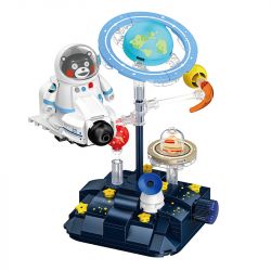 INBRIXX 880028 non  KUMAMON CUỘC PHIÊU LƯU GIỮA CÁC VÌ SAO bộ đồ chơi xếp lắp ráp ghép mô hình