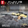 ZHEGAO QL1271-1 1271-1 QL1271-2 1271-2 QL1271-3 1271-3 QL1271-4 1271-4 non  MINI GUN 4 SUBUNTROL SÚNG TIỂU LIÊN PP-19-01VITYAZ AKS-74U QCW05 bộ đồ chơi xếp lắp ráp ghép mô hình MHWP 516 khối