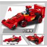 LEYI 31035A 31035B 31035C 31035D non  ĐAM MÊ RACING PULLBACK CAR 4 XE F1 SIÊU GTR BỘ SẠC ĐẦU KÉO ACTROS bộ đồ chơi xếp lắp ráp ghép mô hình Speed Champions Racing Cars Đua Xe Công Thức 387 khối