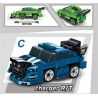 LEYI 31035A 31035B 31035C 31035D non  ĐAM MÊ RACING PULLBACK CAR 4 XE F1 SIÊU GTR BỘ SẠC ĐẦU KÉO ACTROS bộ đồ chơi xếp lắp ráp ghép mô hình Speed Champions Racing Cars Đua Xe Công Thức 387 khối