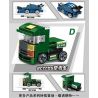 LEYI 31035A 31035B 31035C 31035D non  ĐAM MÊ RACING PULLBACK CAR 4 XE F1 SIÊU GTR BỘ SẠC ĐẦU KÉO ACTROS bộ đồ chơi xếp lắp ráp ghép mô hình Speed Champions Racing Cars Đua Xe Công Thức 387 khối