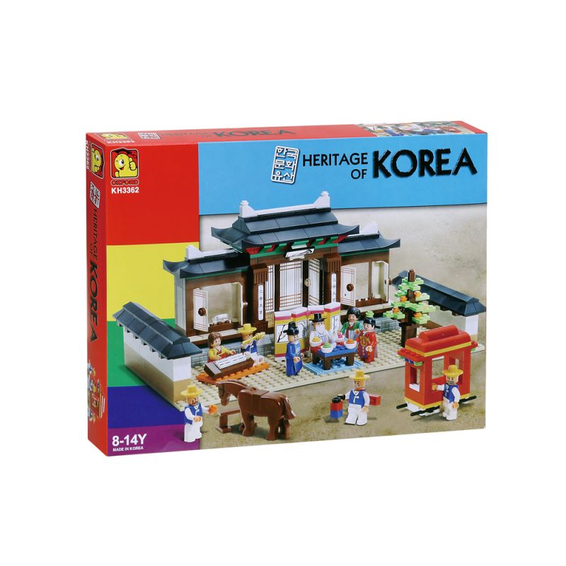 OXFORD KH3362 3362 non Lego ĐÁM CƯỚI TRUYỀN THỐNG bộ đồ chơi xếp lắp ráp ghép mô hình HERITAGE OF KOREA