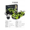 CADA DOUBLEE C51306 51306 non  GƯƠM BÓNG TỐI bộ đồ chơi xếp lắp ráp ghép mô hình  BLADE Kỹ Thuật Công Nghệ Cao Mô Hình Phương Tiện 432 khối