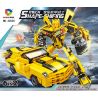 JIQILE 42020 non  CHIẾN BINH MECH BIẾN HÌNH bộ đồ chơi xếp lắp ráp ghép mô hình Military Army MECH SHAPE-SHIFING Quân Sự Bộ Đội 490 khối
