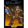 FORANGE FC3700 3700 non  KHỦNG LONG CHẠY TRỐN bộ đồ chơi xếp lắp ráp ghép mô hình DINOSAURS ALIVE 205 khối