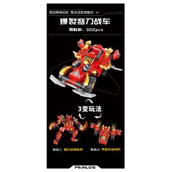 PanlosBrick 626003 Panlos Brick 626003 non  LIÊN MINH XE NGỰA 4 MẪU TĂNG HALO SHUANGTIANQUAN SCORPIO SẤM SÉT ĐẠI ĐAO BURST bộ đồ chơi xếp lắp ráp ghép mô hình CHARIOT UNION 1301 khối