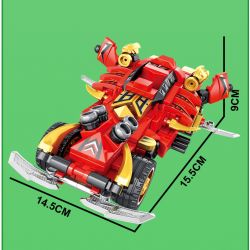 PanlosBrick 626003 Panlos Brick 626003 non  LIÊN MINH XE NGỰA 4 MẪU TĂNG HALO SHUANGTIANQUAN SCORPIO SẤM SÉT ĐẠI ĐAO BURST bộ đồ chơi xếp lắp ráp ghép mô hình CHARIOT UNION 1301 khối