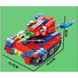 PanlosBrick 626003 Panlos Brick 626003 non  LIÊN MINH XE NGỰA 4 MẪU TĂNG HALO SHUANGTIANQUAN SCORPIO SẤM SÉT ĐẠI ĐAO BURST bộ đồ chơi xếp lắp ráp ghép mô hình CHARIOT UNION 1301 khối