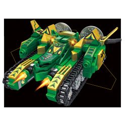 PanlosBrick 626003 Panlos Brick 626003 non  LIÊN MINH XE NGỰA 4 MẪU TĂNG HALO SHUANGTIANQUAN SCORPIO SẤM SÉT ĐẠI ĐAO BURST bộ đồ chơi xếp lắp ráp ghép mô hình CHARIOT UNION 1301 khối