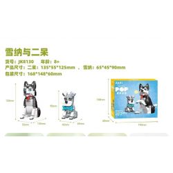 JAKI JK8130 8130 non  TIẾT NA VÀ NHỊ ĐẠI bộ đồ chơi xếp lắp ráp ghép mô hình Creator Sáng Tạo