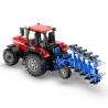 CADA DOUBLEE C61052 61052 REBRICKABLE MOC-54812 54812 MOC54812 non  XE NÔNG TRẠI TIỆN ÍCH 1:17 tỷ lệ 1:17 bộ đồ chơi xếp lắp ráp ghép mô hình  FARM TRACTOR Kỹ Thuật Công Nghệ Cao Mô Hình Phương Tiện 1675 khối