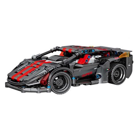 SEMBO 701906 non  ĐIỀU KHIỂN TỪ XA ĐEN LIGHTNING THỂ THAO XE HƠI CÔNG NGHỆ STUNTS bộ đồ chơi xếp lắp ráp ghép mô hình  CARS REMOTE CONTROL SPORTS Kỹ Thuật Công Nghệ Cao Mô Hình Phương Tiện 426 khối