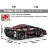 SEMBO 701906 non  ĐIỀU KHIỂN TỪ XA ĐEN LIGHTNING THỂ THAO XE HƠI CÔNG NGHỆ STUNTS bộ đồ chơi xếp lắp ráp ghép mô hình  CARS REMOTE CONTROL SPORTS Kỹ Thuật Công Nghệ Cao Mô Hình Phương Tiện 426 khối