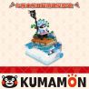 INBRIXX 880026 non  KUMAMON CUỘC PHIÊU LƯU TRÊN DÒNG NƯỚC TRẮNG bộ đồ chơi xếp lắp ráp ghép mô hình