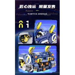 XINGBAO XB-66001 66001 XB66001 non  XE ĐUA KỶ NIỆM LỄ COTTON CANDY 2021 bộ đồ chơi xếp lắp ráp ghép mô hình Crazy Racing Đua Xe Điên Loạn 908 khối