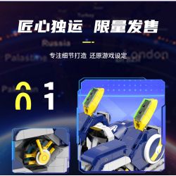 XINGBAO XB-66001 66001 XB66001 non  XE ĐUA KỶ NIỆM LỄ COTTON CANDY 2021 bộ đồ chơi xếp lắp ráp ghép mô hình Crazy Racing Đua Xe Điên Loạn 908 khối