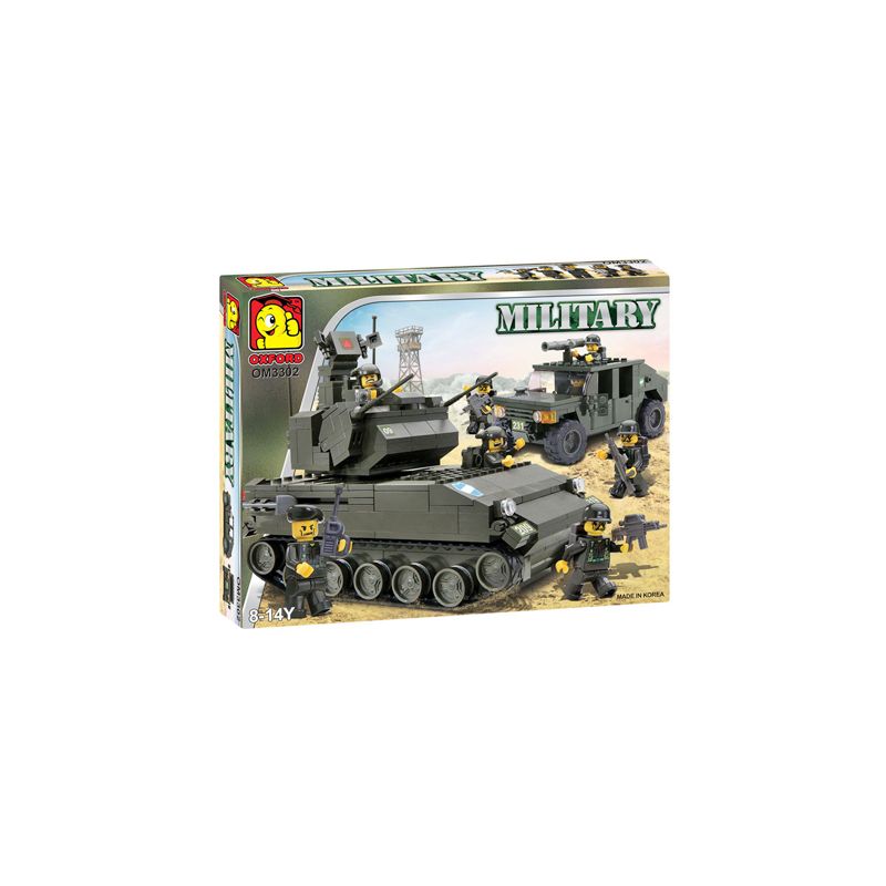 OXFORD OM3302 3302 non Lego QUÂN ĐỘI bộ đồ chơi xếp lắp ráp ghép mô hình Military Army Quân Sự Bộ Đội