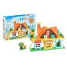 CADA DOUBLEE C31005 31005 non  ABC HỌC COTTAGE bộ đồ chơi xếp lắp ráp ghép mô hình  Khối Lớn 84 khối