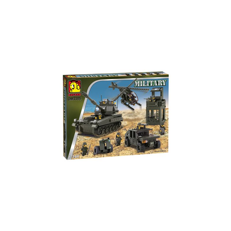 OXFORD OM3305 3305 non Lego QUÂN ĐỘI bộ đồ chơi xếp lắp ráp ghép mô hình Military Army Quân Sự Bộ Đội