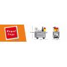 ROYAL TOYS RT65 non  XE CHIÊN HỒNG KÔNG bộ đồ chơi xếp lắp ráp ghép mô hình City CITY STORY FRYING CART Thành Phố 54 khối