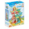 CADA DOUBLEE C31003 31003 non  SLIDE HỘ GIA ĐÌNH HẠNH PHÚC bộ đồ chơi xếp lắp ráp ghép mô hình  Khối Lớn 121 khối