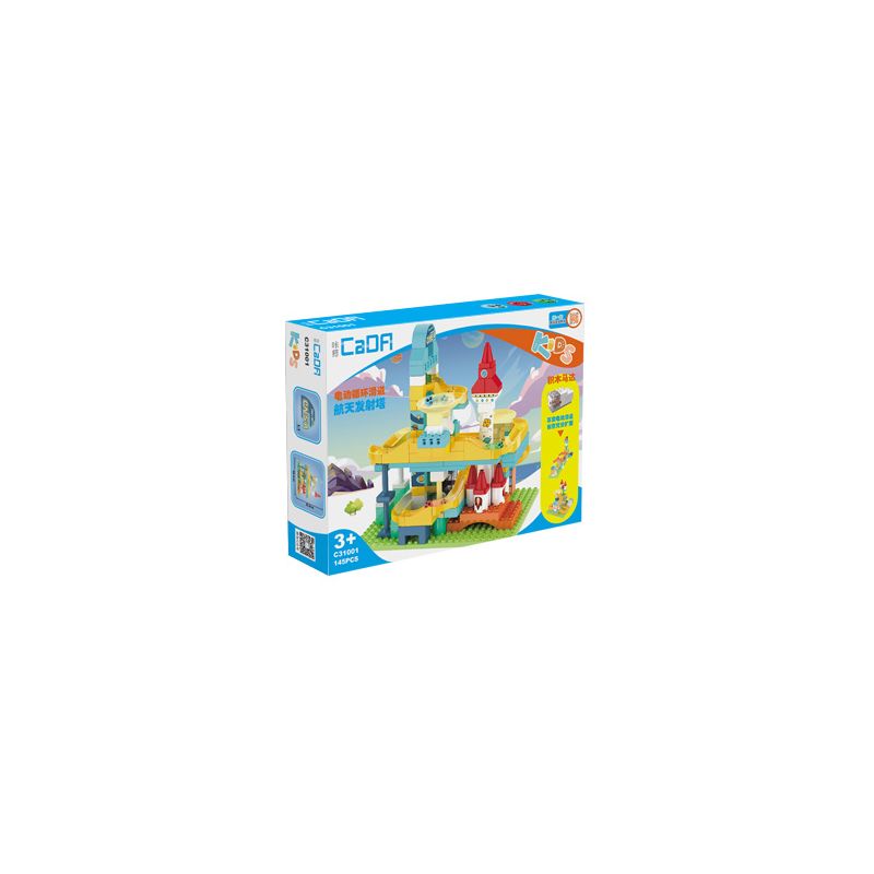 CADA DOUBLEE C31001 31001 non  THÁP PHÓNG HÀNG KHÔNG VŨ TRỤ bộ đồ chơi xếp lắp ráp ghép mô hình  Khối Lớn 145 khối