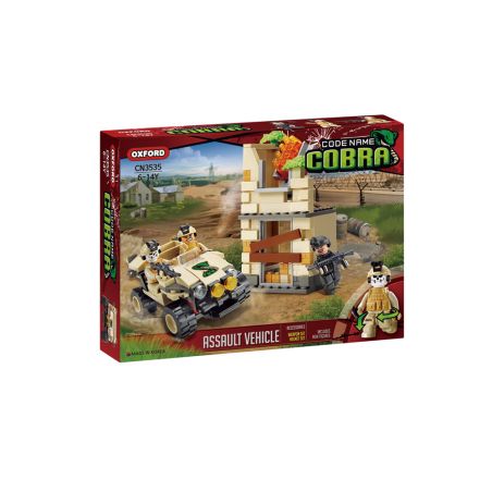 OXFORD CN3535 3535 non  XE TẤN CÔNG bộ đồ chơi xếp lắp ráp ghép mô hình Military Army ASSAULT VEHICLE Quân Sự Bộ Đội