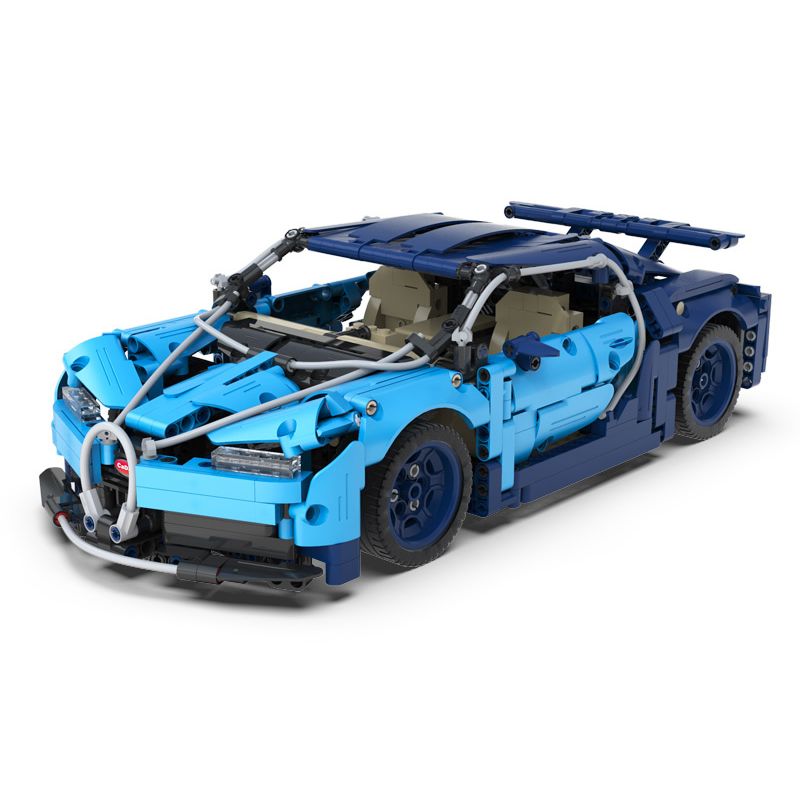 CADA DOUBLEE C61028 61028 non Lego BLUE PHANTOM 1:12. tỷ lệ 1:12 bộ đồ chơi xếp lắp ráp ghép mô hình Technic BLUE PHANION Kỹ Thuật Công Nghệ Cao Mô Hình Phương Tiện 1196 khối