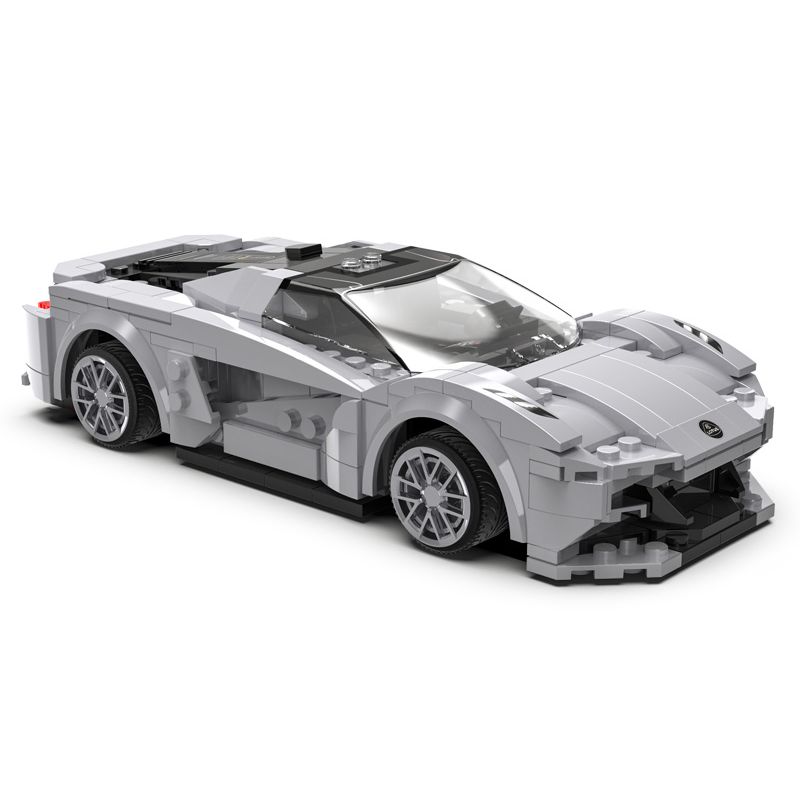 CADA DOUBLEE C51071 51071 non  LUCE EVIJA. bộ đồ chơi xếp lắp ráp ghép mô hình Racers LOTUS EVIJA Đua Tốc Độ 308 khối