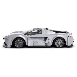 CADA DOUBLEE C51071 51071 non  LUCE EVIJA. bộ đồ chơi xếp lắp ráp ghép mô hình Racers LOTUS EVIJA Đua Tốc Độ 308 khối