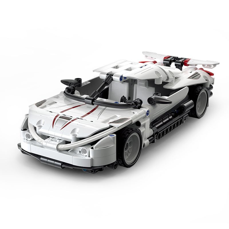 CADA DOUBLEE C52026 52026 non Lego BAN NGÀY tỷ lệ 1:18 bộ đồ chơi xếp lắp ráp ghép mô hình Technic APOCALYPSE SPORTS CAR Kỹ Thuật Công Nghệ Cao Mô Hình Phương Tiện 368 khối