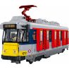 ROYAL TOYS RT48 non  ĐƯỜNG SẮT NHẸ MTR HỒNG KÔNG GIAI ĐOẠN II bộ đồ chơi xếp lắp ráp ghép mô hình City CITY STORY MTR LIGHT RAIL TRAIN II Thành Phố 754 khối