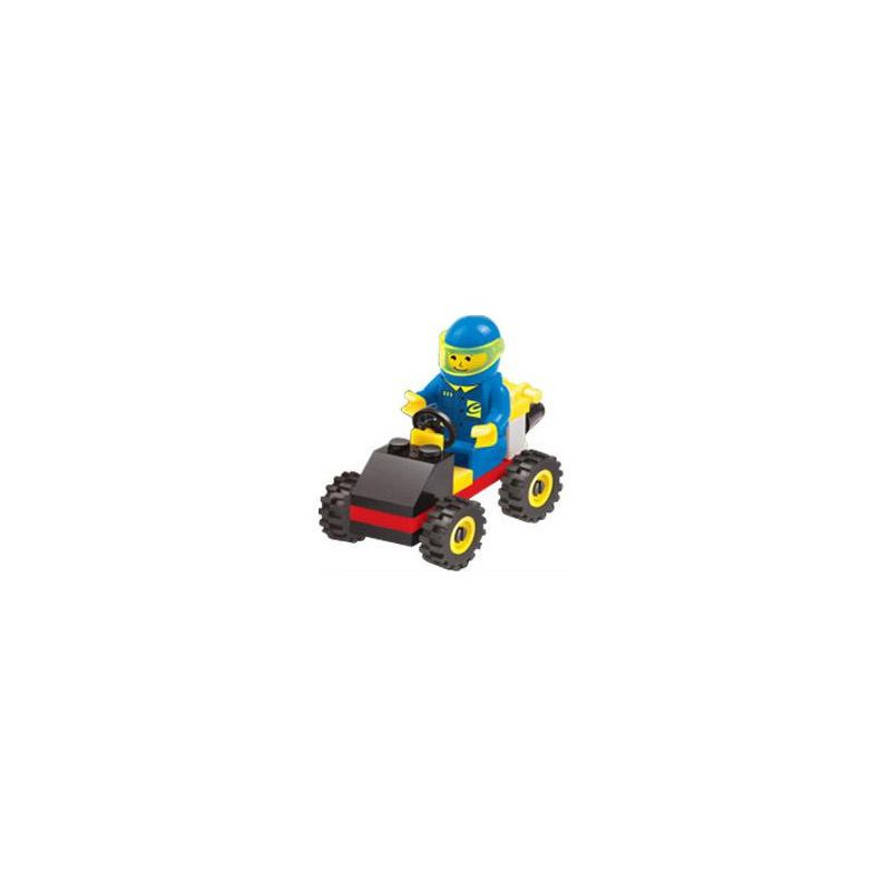 COMPANION 103 non Lego ĐI KART bộ đồ chơi xếp lắp ráp ghép mô hình City SUPER CAR Thành Phố 30 khối