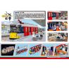 ROYAL TOYS RT48 non  ĐƯỜNG SẮT NHẸ MTR HỒNG KÔNG GIAI ĐOẠN II bộ đồ chơi xếp lắp ráp ghép mô hình City CITY STORY MTR LIGHT RAIL TRAIN II Thành Phố 754 khối